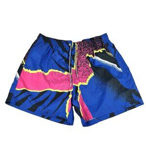 Boardies  Elastic Waist Lined Tropical Vibes Running Swim Shorts Men's Size XL